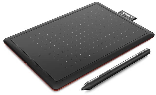 Графический планшет Wacom One by Small USB черный/красный - фото 5