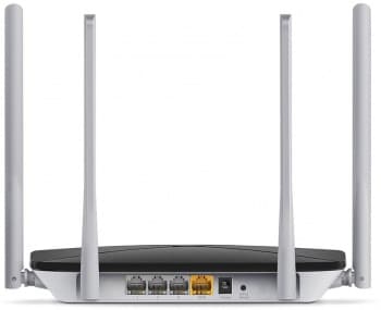 Роутер беспроводной Mercusys AC12 AC1200 10/100BASE-TX черный - фото 5