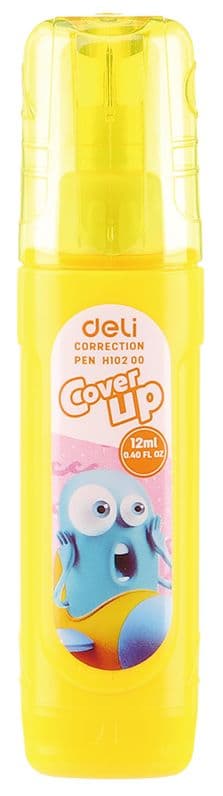 Ручка корректор Deli Cover UP EH10200 шариковый белый 12мл - фото 4
