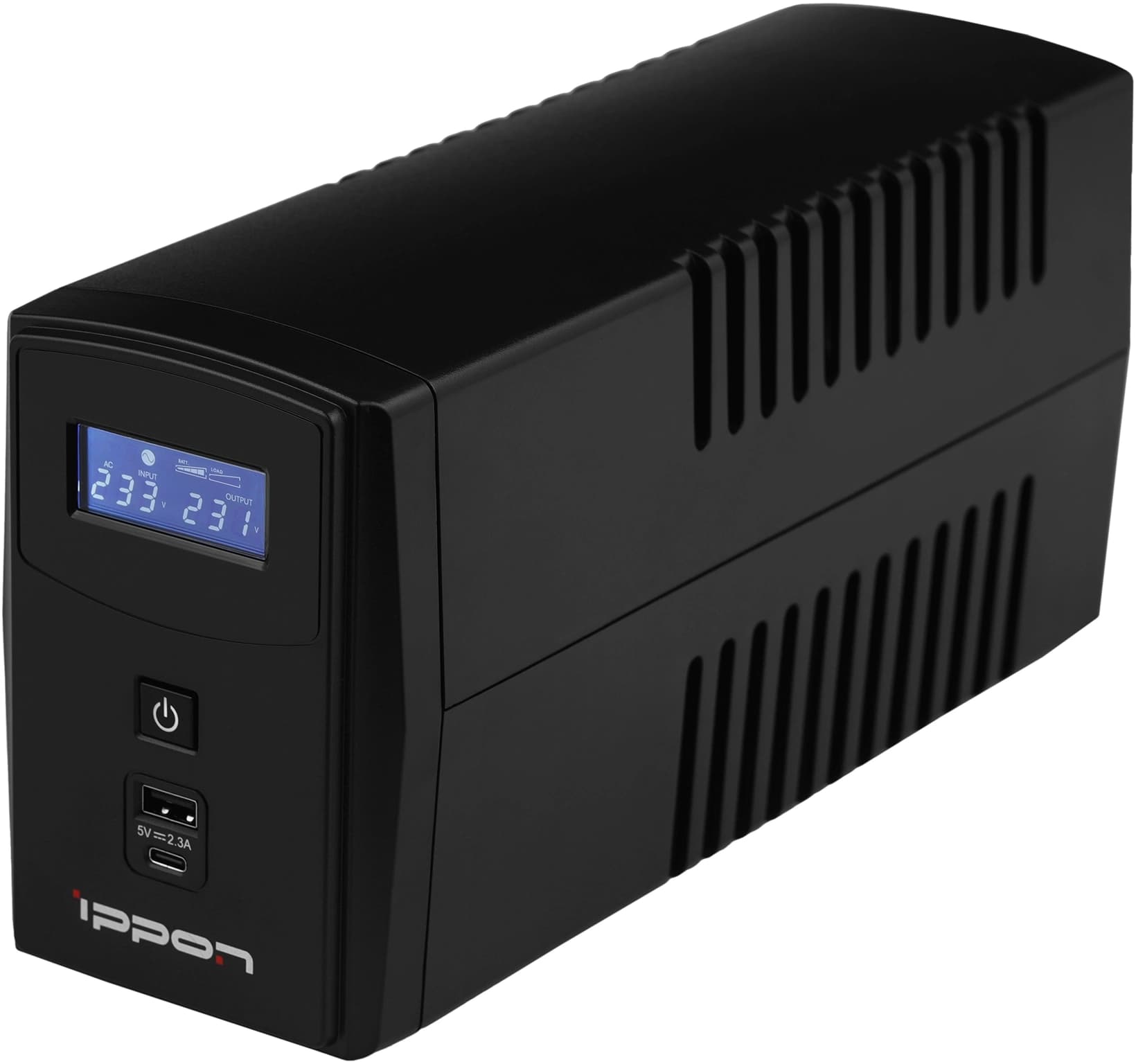 Источник бесперебойного питания Ippon Back Power Pro II 800 480Вт 800ВА черный - фото 4