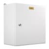 Шкаф электротехнический Elbox EMW-400.300.210-1-IP66 потол.пан. пан.основ. монтаж.пан. одноствор. настенный 400мм 300мм 210мм 195мм IP66 несъемн.бок.пан. 50кг серый сталь нержавеющая уличный всепогодный - фото 3