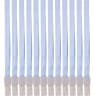 Шнур для пропуска Deli 8352l-blue 45х1см нейлон голубой (упак.:12шт) пластиковый пакет - фото 3