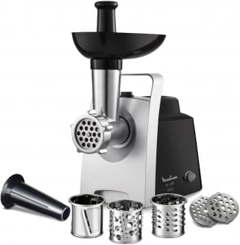 Мясорубка Moulinex ME108832 1400Вт черный/серебристый - фото 2