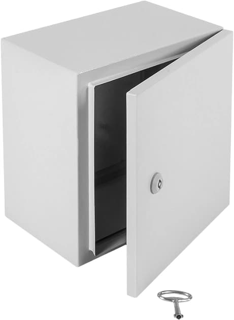 Шкаф электротехнический Elbox EMW-800.500.300-1-IP66 потол.пан. пан.основ. монтаж.пан. одноствор. настенный 800мм 500мм 300мм 285мм IP66 несъемн.бок.пан. 150кг серый сталь уличный всепогодный - фото 5