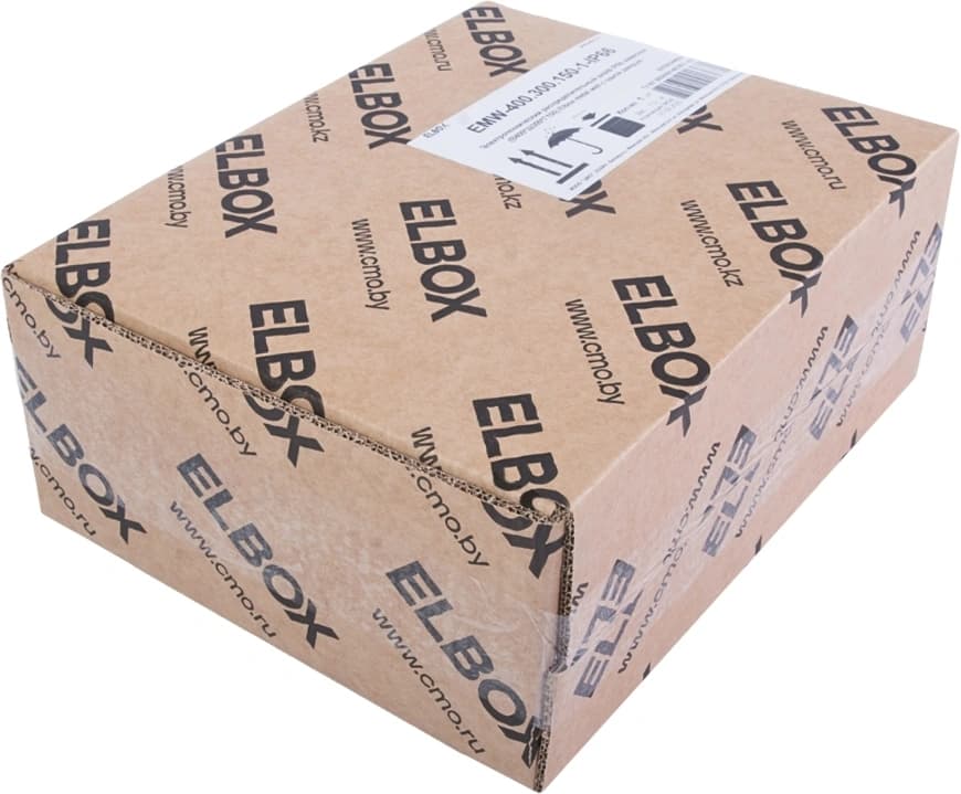 Шкаф электротехнический Elbox EMW-800.500.300-1-IP66 потол.пан. пан.основ. монтаж.пан. одноствор. настенный 800мм 500мм 300мм 285мм IP66 несъемн.бок.пан. 150кг серый сталь уличный всепогодный - фото 3