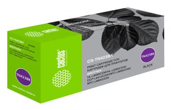 Картридж лазерный Cactus CS-TN423BK TN-423BK черный (6500стр.) для Brother DCP L8410CDW/HL L8260CDW/MFC L8690CDW - фото 2
