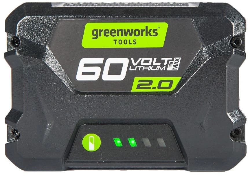 Батарея аккумуляторная Greenworks G60B2 60В 2Ач Li-Ion (2918307) - фото 4