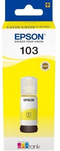 Чернила Epson 103 C13T00S44A желтый65мл для Epson L3100/3110/3150