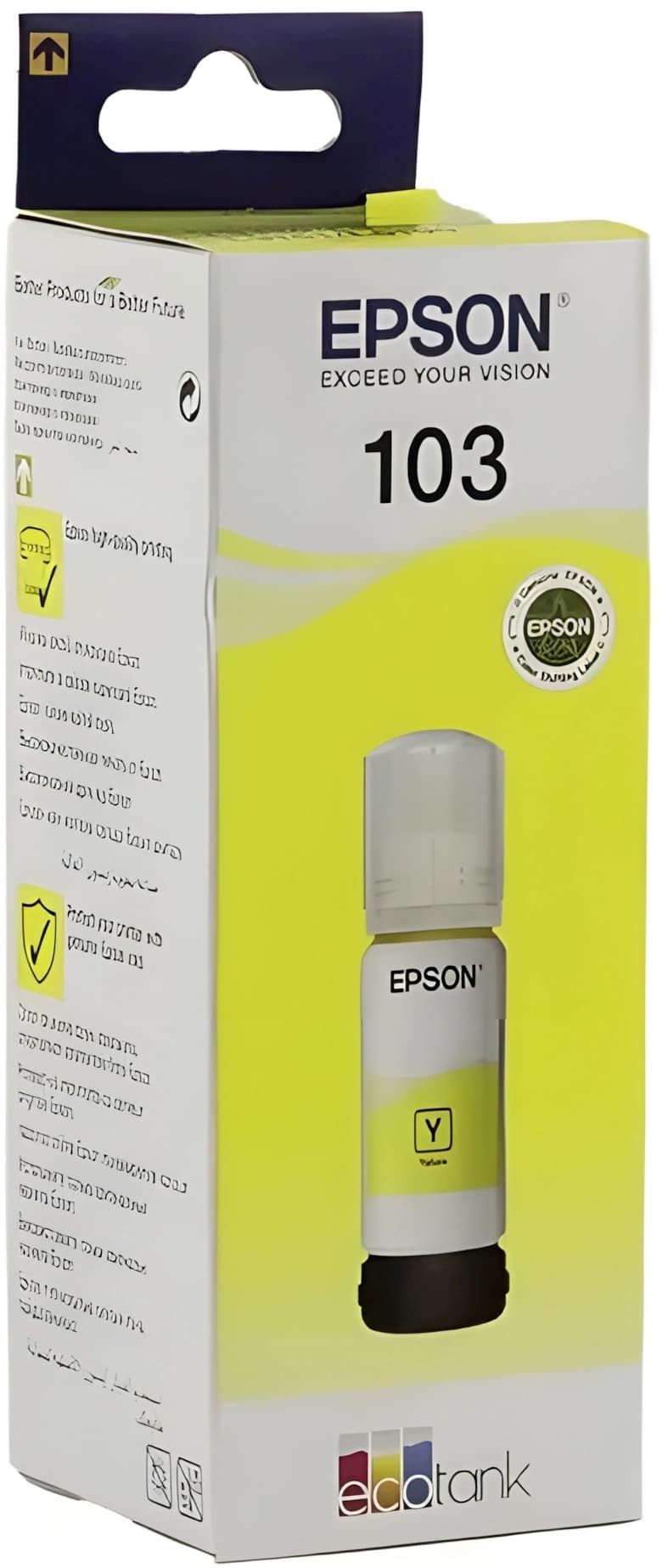 Чернила Epson 103 C13T00S44A желтый65мл для Epson L3100/3110/3150 - фото 3