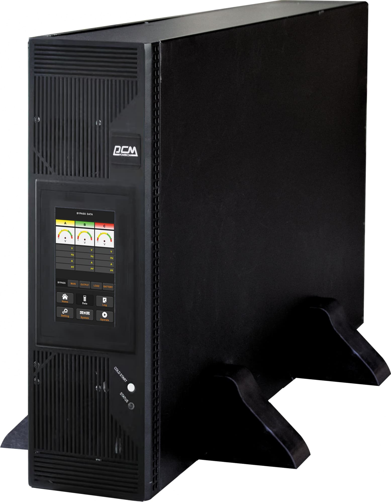 Источник бесперебойного питания Powercom VGD-II-15K33RM 15000Вт 15000ВА черный