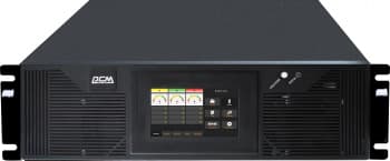 Источник бесперебойного питания Powercom VGD-II-15K33RM 15000Вт 15000ВА черный - фото 5