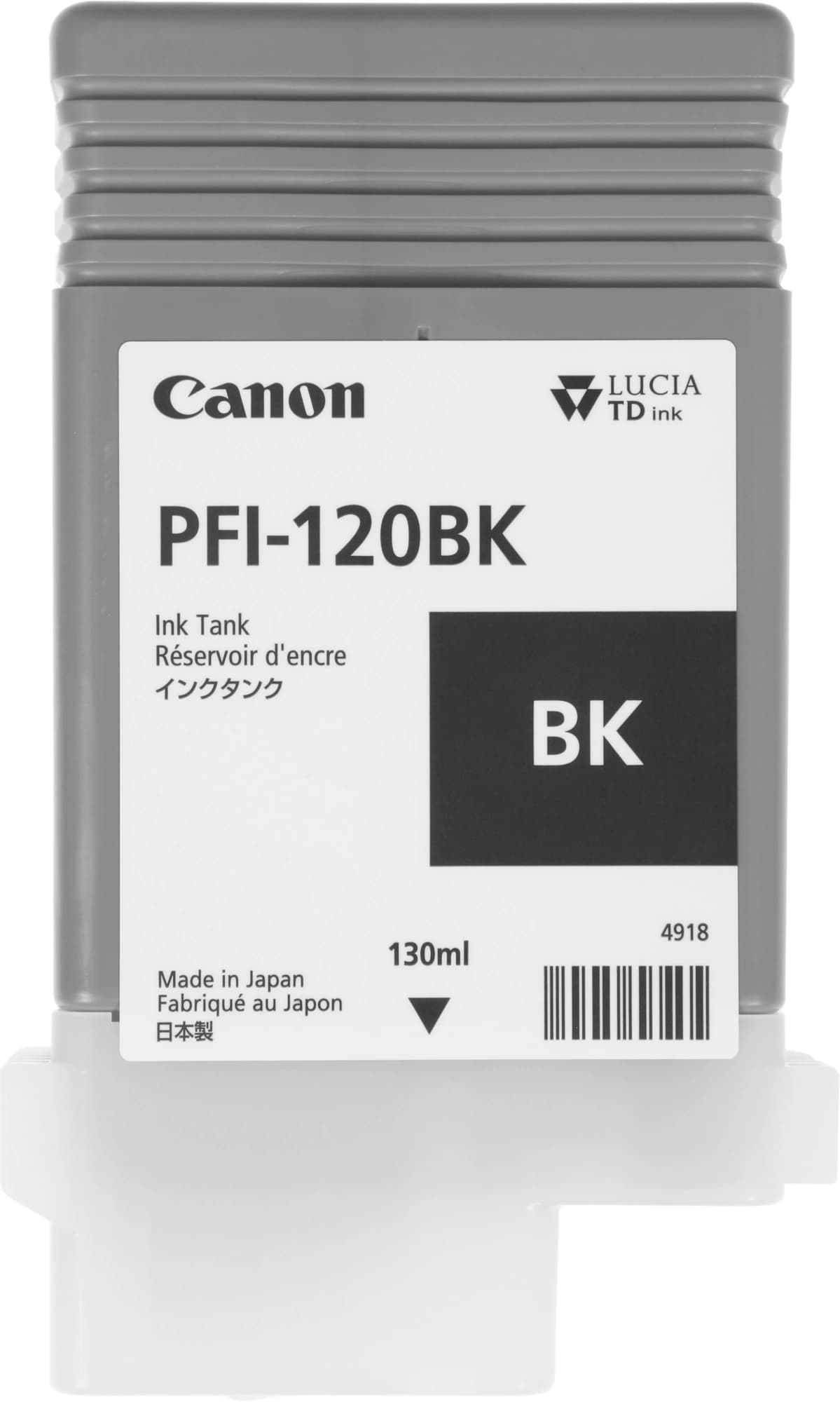 Картридж струйный Canon PFI-120BK 2885C001 черный для Canon imagePROGRAF TM-200/205 - фото 4