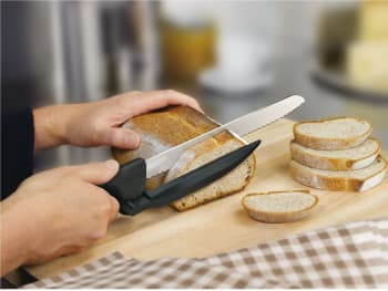 Нож кухонный Victorinox Swissclassic DUX-MESSER (6.8663.21) стальной лезв.210мм черный - фото 5