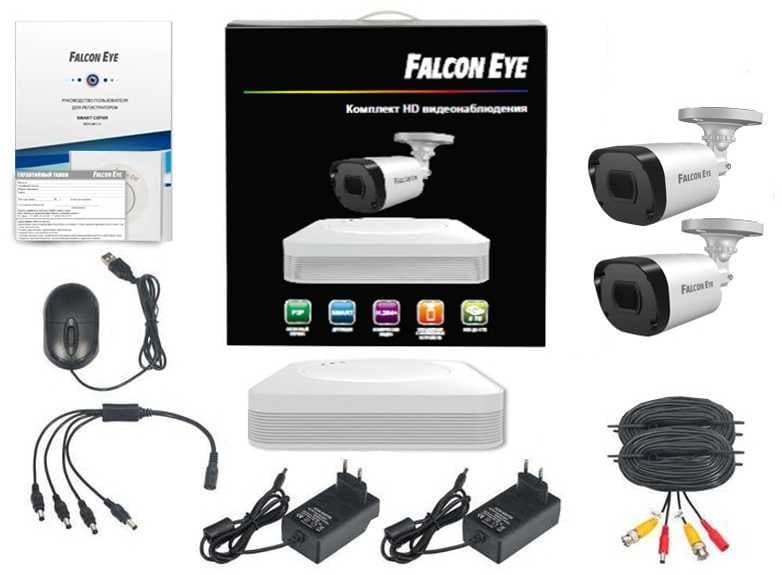 Комплект видеонаблюдения Falcon Eye FE-104MHD Light Smart - фото 4