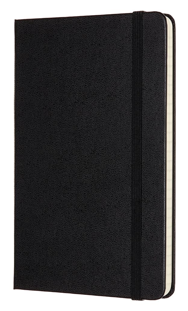 Блокнот Moleskine CLASSIC QP050 Medium 115x180мм 208стр. линейка твердая обложка черный - фото 4
