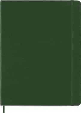 Блокнот Moleskine CLASSIC QP092K15 XLarge 190х250мм 192стр. нелинованный твердая обложка зеленый - фото 5