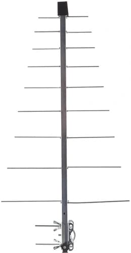 Антенна телевизионная Denn DAE603 25дБ активная черный каб.:8.5м - фото 2