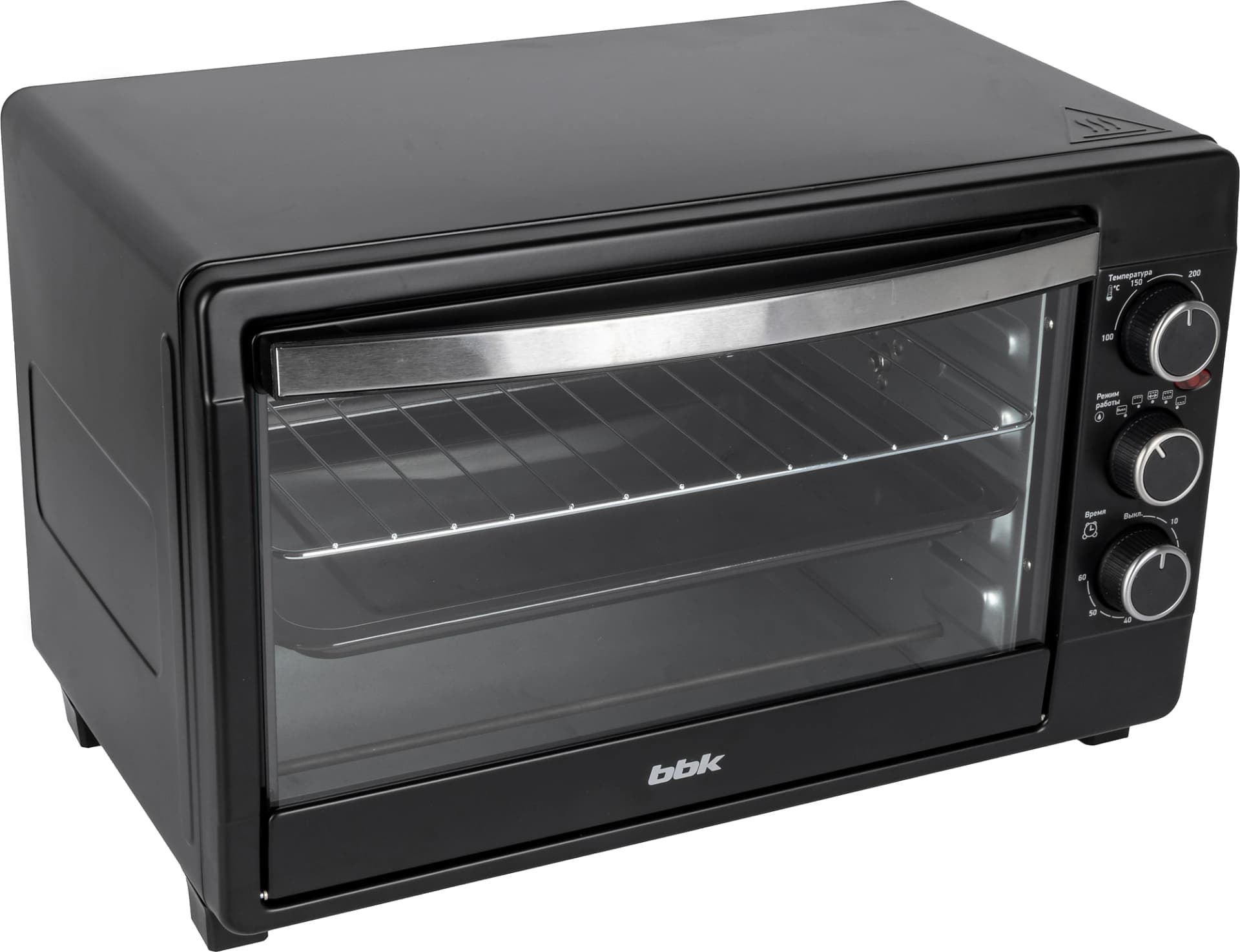 Мини-печь BBK OE3070M 30л. 1500Вт черный - фото 4