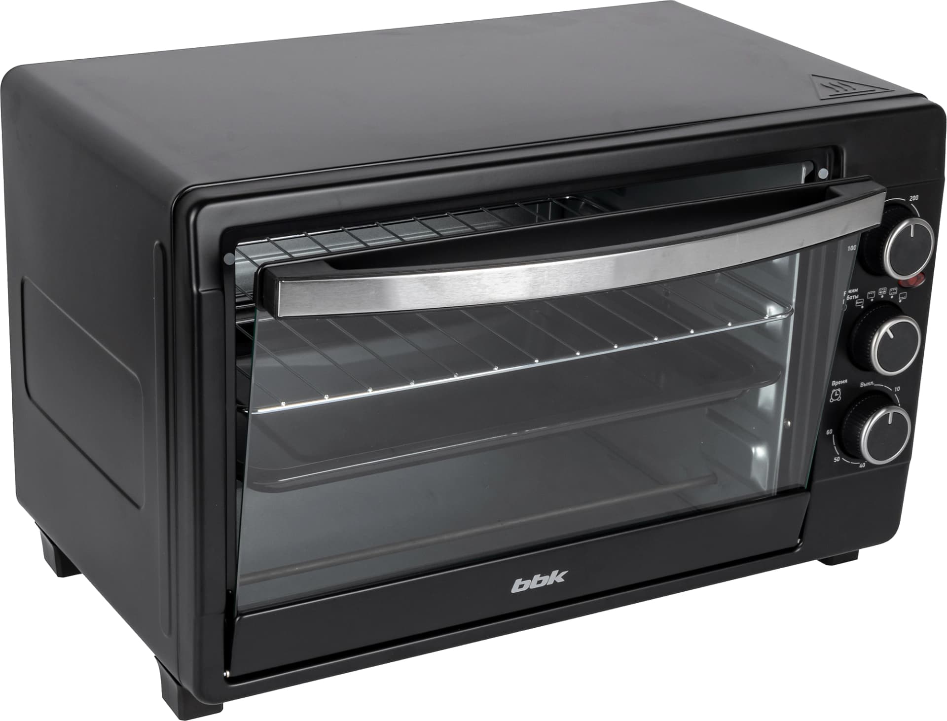 Мини-печь BBK OE3070M 30л. 1500Вт черный - фото 5