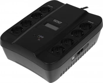 Источник бесперебойного питания Powercom Spider SPD-750U LCD 450Вт 750ВА черный - фото 5