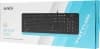 Клавиатура A4Tech FK10 черный/синий USB (FK10 BLUE) кабель 1.5м - фото 3