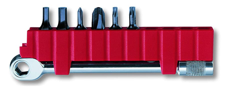 Набор бит для ножей/мультитулов Victorinox 3.0306 красный