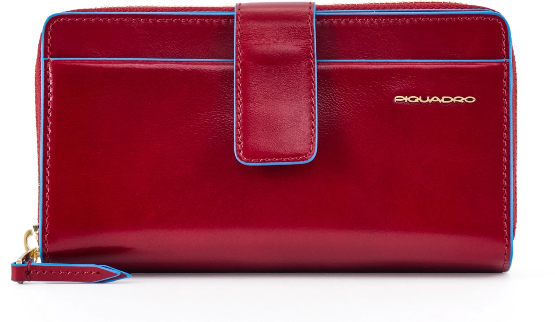 Кошелек женский Piquadro Blue Square PD1354B2R/R красный натур.кожа