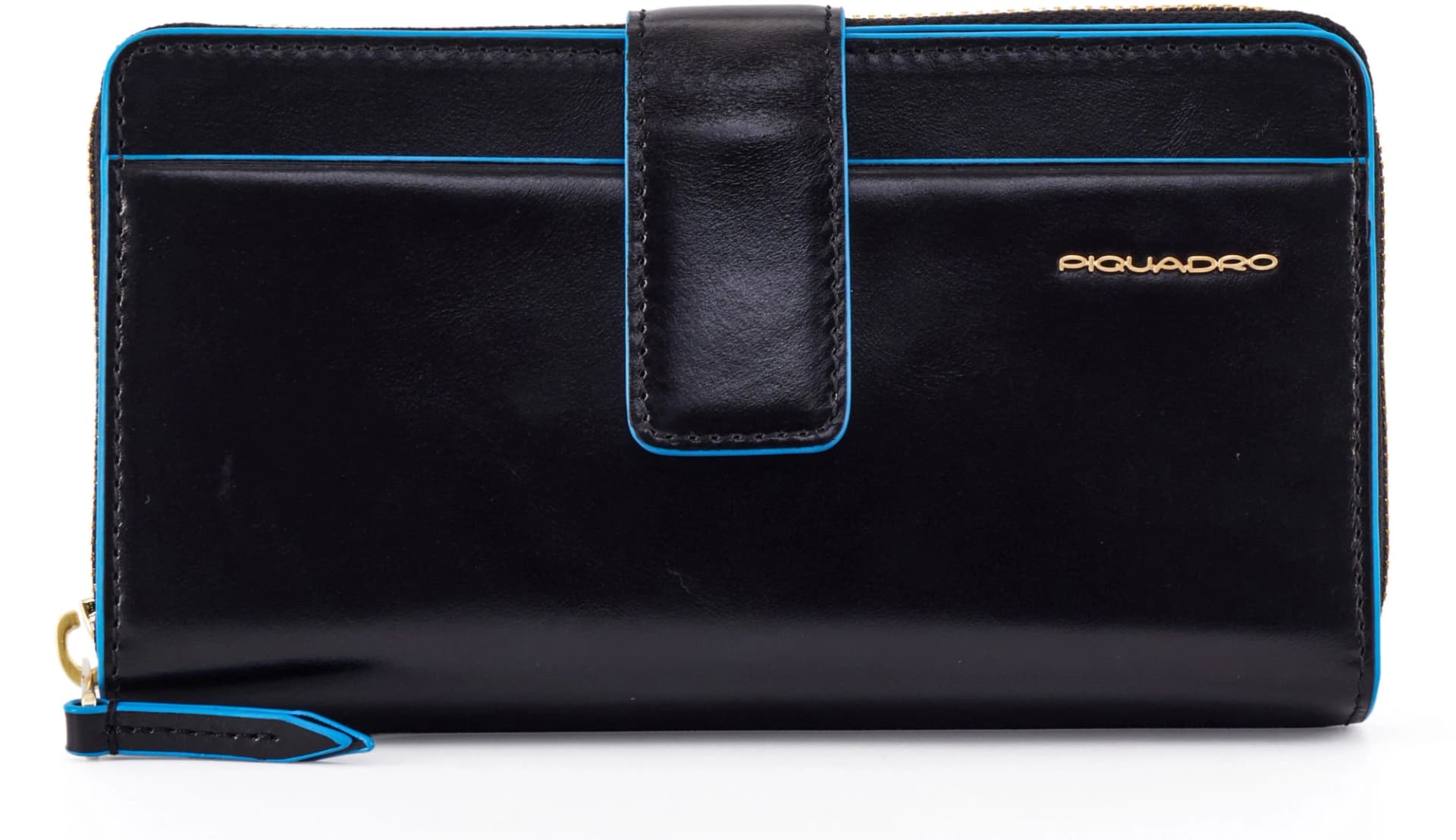 Кошелек женский Piquadro Blue Square PD1354B2R/N черный натур.кожа