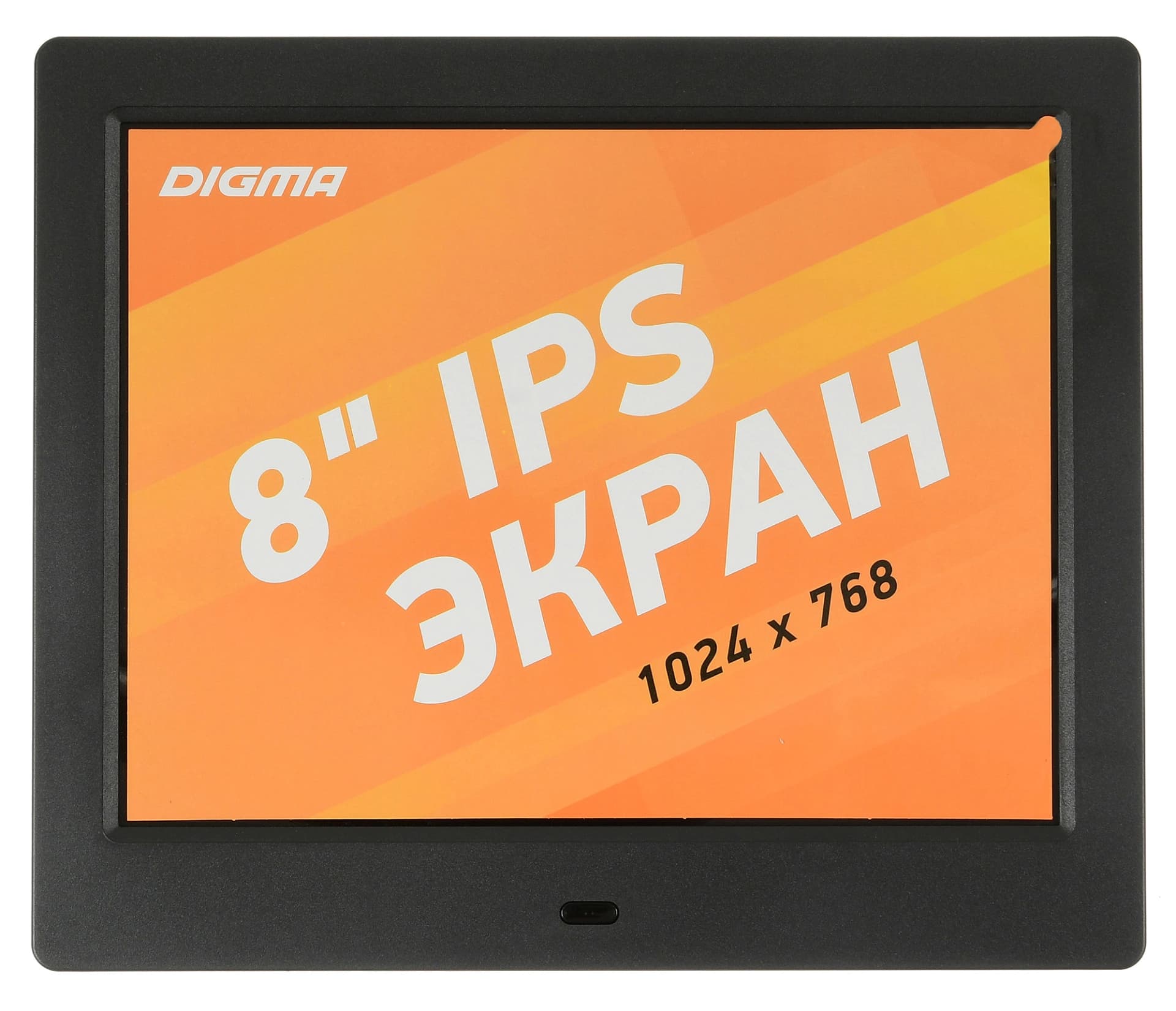 Фоторамка Digma 8" PF-843 IPS 1024x768 черный пластик ПДУ Видео - фото 4