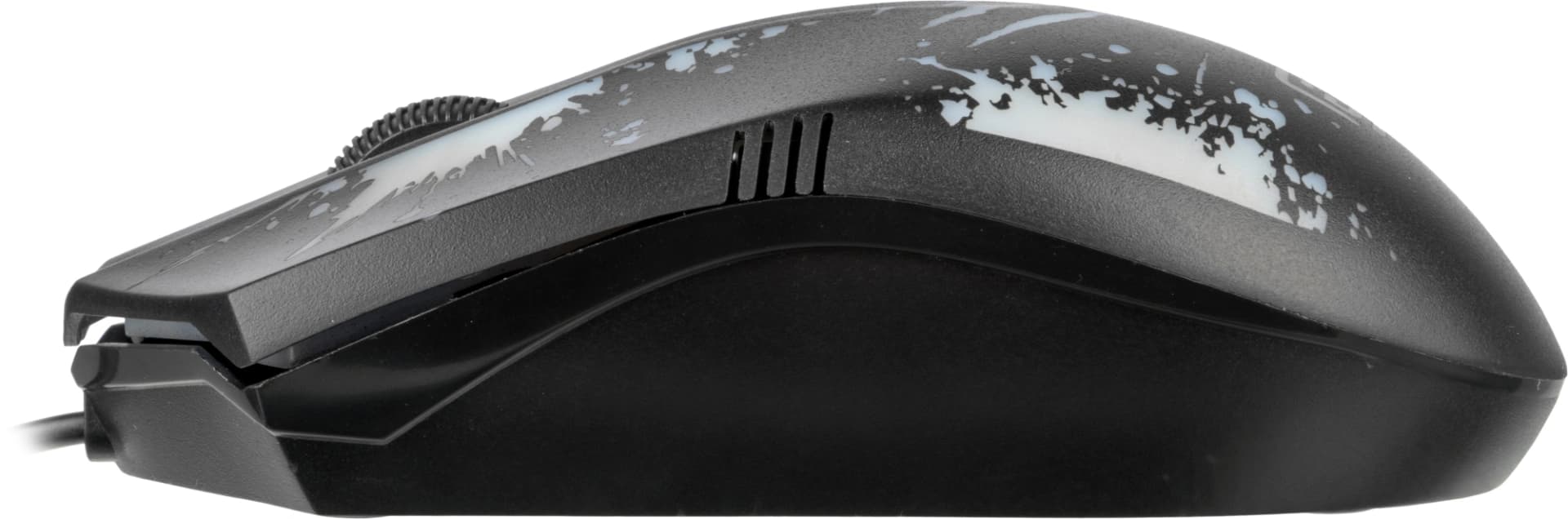 Мышь Оклик 399M STIGMA черный оптическая 1200dpi USB для ноутбука 3but (1175321) - фото 3