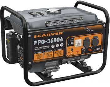 Генератор Carver PPG- 3600A 2.8кВт - фото 3