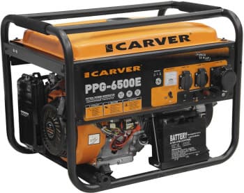 Генератор Carver PPG- 6500E 5.5кВт - фото 3