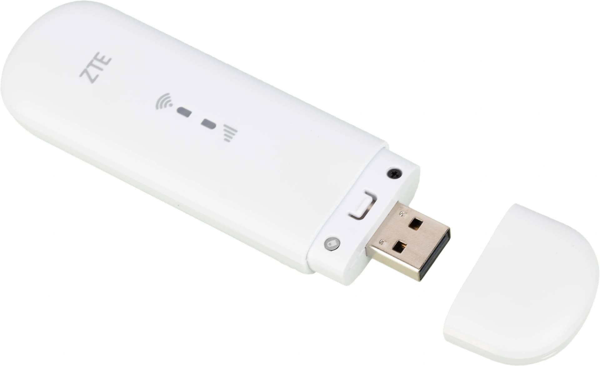 Модем 2G/3G/4G ZTE MF79N USB Wi-Fi Firewall +Router внешний белый - фото 4