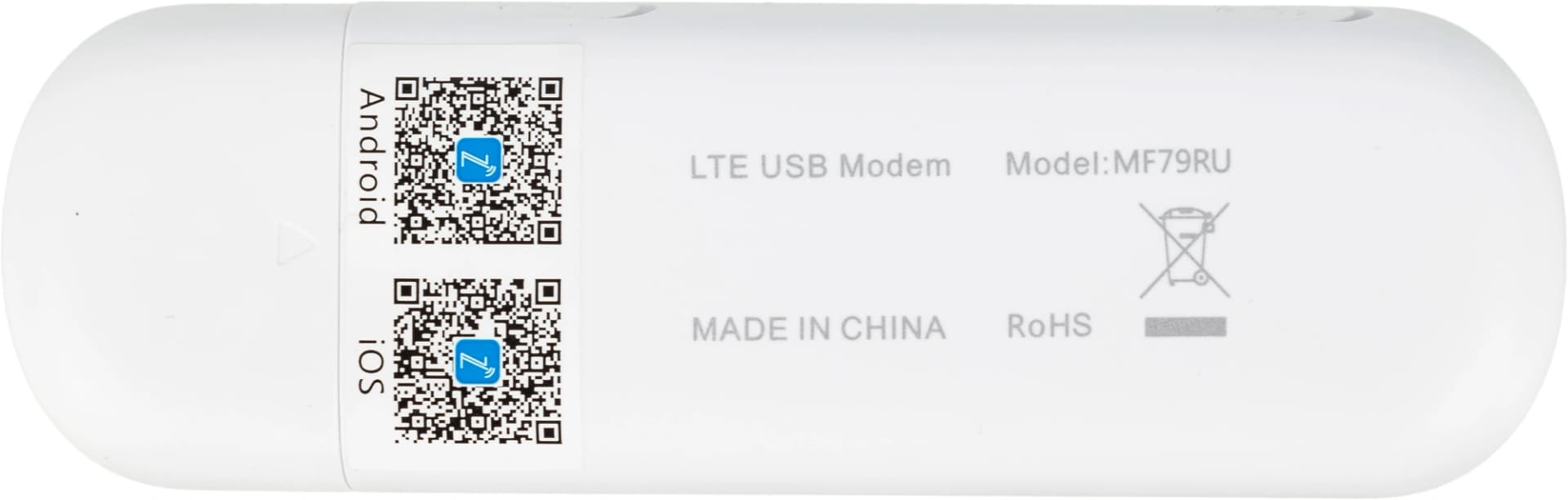Модем 2G/3G/4G ZTE MF79N USB Wi-Fi Firewall +Router внешний белый - фото 4