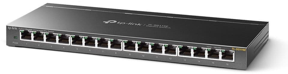 Коммутатор TP-Link TL-SG116E (L2) 16x1Гбит/с управляемый - фото 4