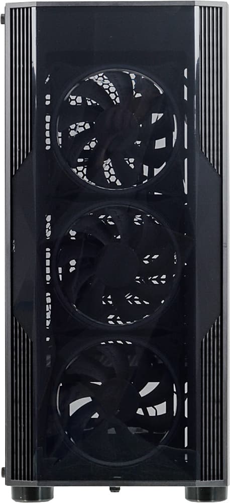Корпус Formula F-3401 (V1) черный без БП ATX 3x120mm 2xUSB2.0 1xUSB3.0 audio bott PSU - фото 4