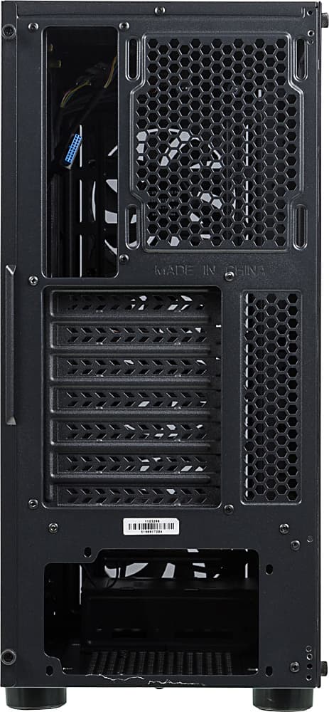 Корпус Formula F-3401 (V1) черный без БП ATX 3x120mm 2xUSB2.0 1xUSB3.0 audio bott PSU - фото 4