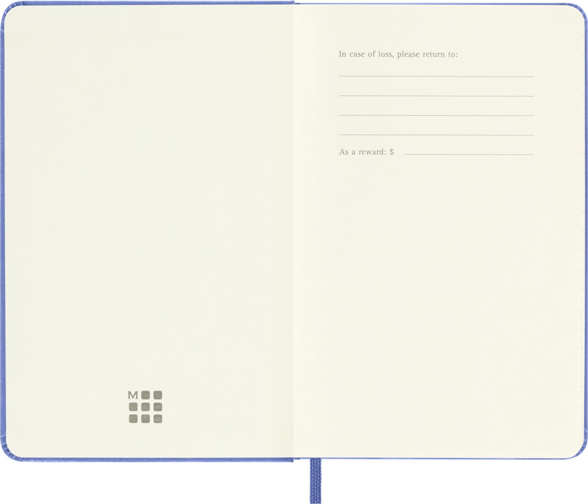 Блокнот Moleskine CLASSIC MM710B42 Pocket 90x140мм 192стр. линейка твердая обложка голубая гортензия - фото 3