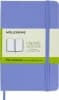 Блокнот Moleskine CLASSIC QP012B42 Pocket 90x140мм 192стр. нелинованный твердая обложка голубая гортензия - фото 3