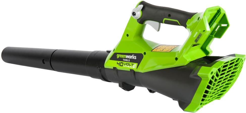 Воздуходувка Greenworks G40ABK4 пит.:от аккум. зеленый/черный - фото 3