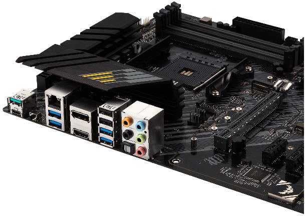 Материнская плата Asus TUF GAMING B550-PLUS Soc-AM4 AMD B550 4xDDR4 ATX AC`97 8ch(7.1) 2.5Gg RAID+HDMI+DP - фото 2