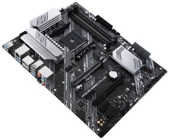 Материнская плата Asus PRIME B550-PLUS Soc-AM4 AMD B550 4xDDR4 ATX AC`97 8ch(7.1) GbLAN RAID+HDMI+DP - фото 4