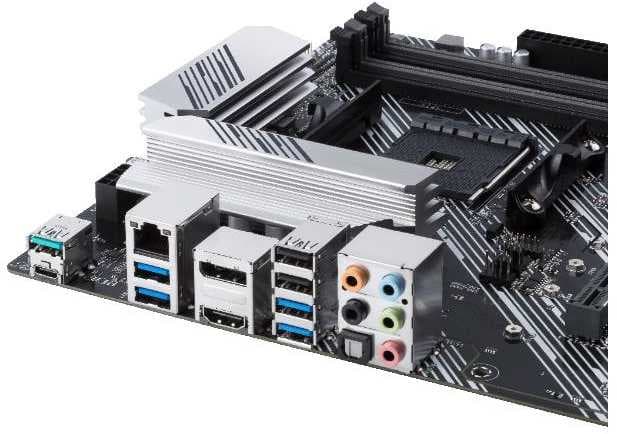 Материнская плата Asus PRIME B550-PLUS Soc-AM4 AMD B550 4xDDR4 ATX AC`97 8ch(7.1) GbLAN RAID+HDMI+DP - фото 3