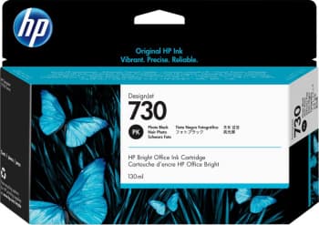 Картридж струйный HP 730 P2V67A фото черный (130мл) для HP DJ T1700 - фото 2