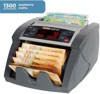 Счетчик банкнот DoCash 3040 UV мультивалютный 6884 - фото 5