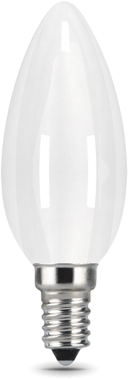 Лампа филам. Gauss Filament 5Вт цок.:E14 свеча 220B св.свеч.бел.нейт. (упак.:1шт) (103201205) - фото 2