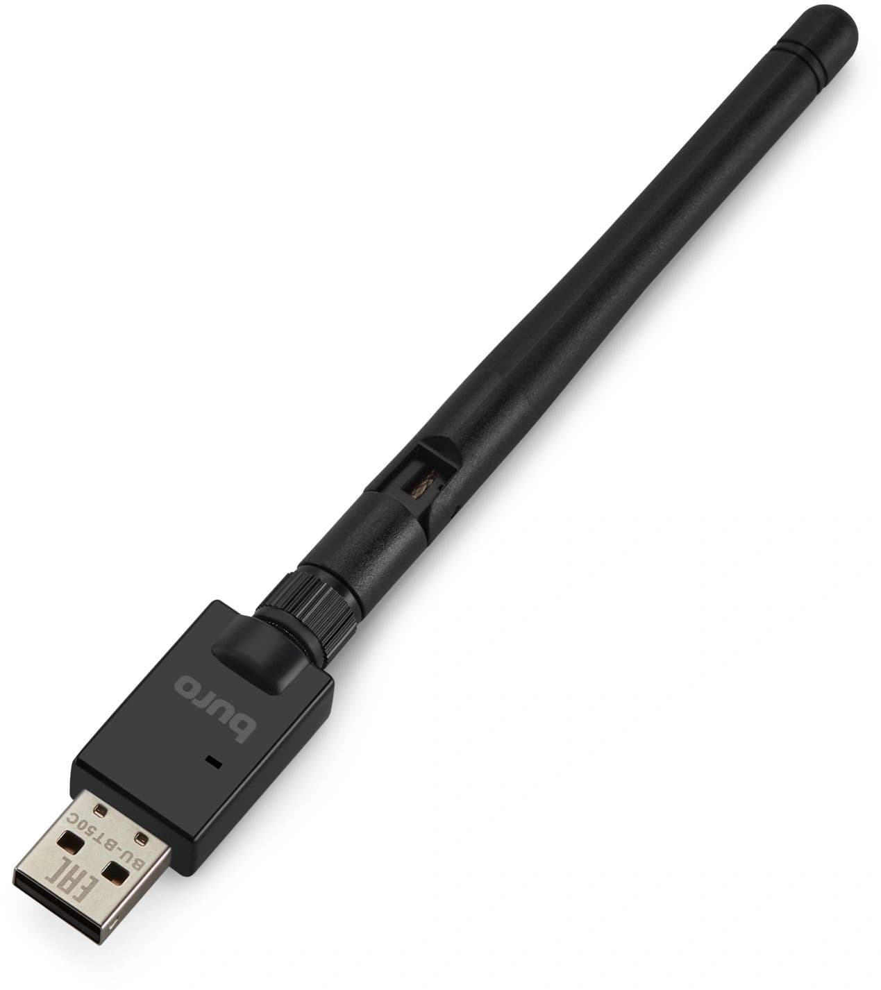 Адаптер USB Buro BU-BT50C BT5.0+EDR class 1 100м черный - фото 5