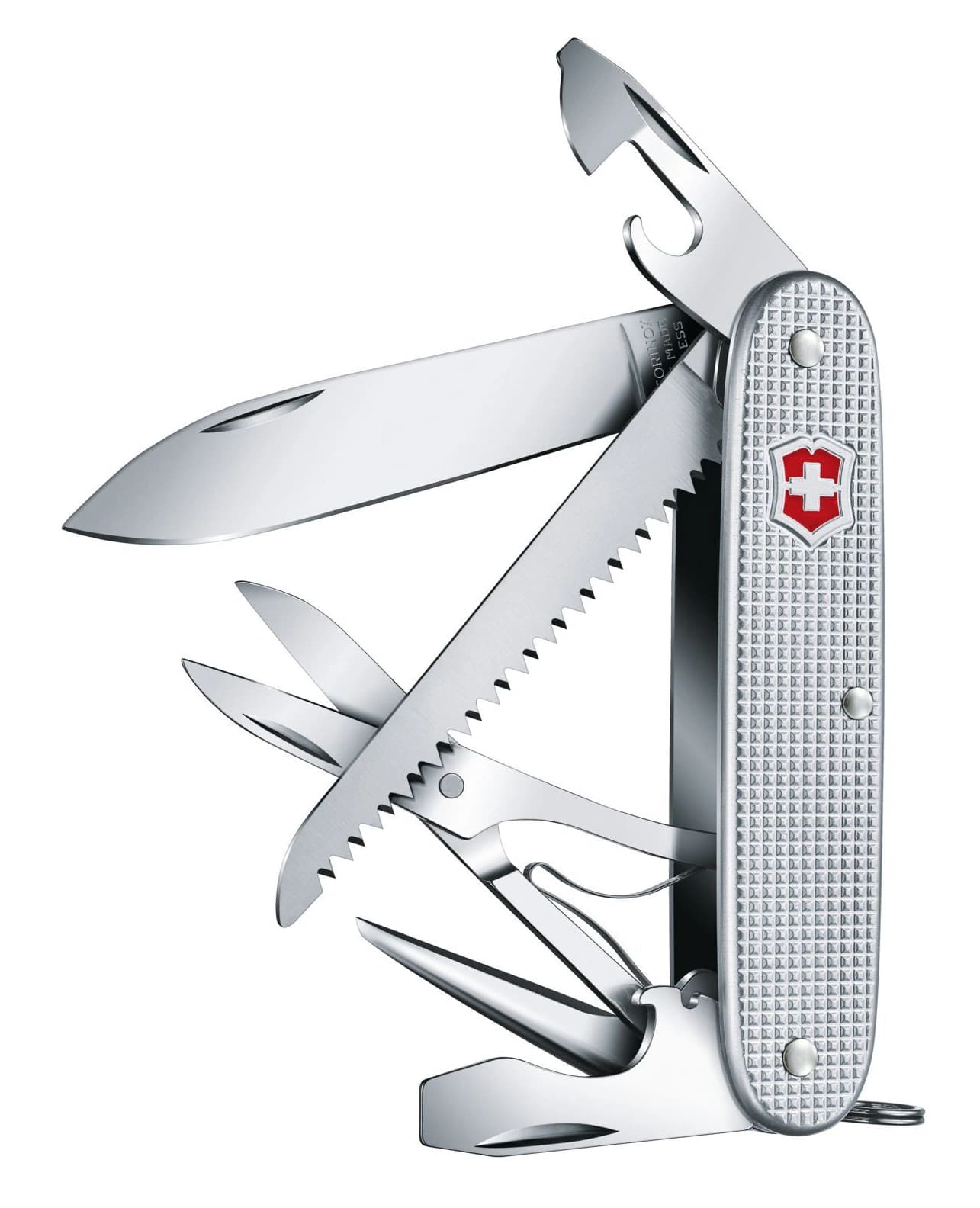 Нож перочинный Victorinox Farmer X Alox (0.8271.26) 93мм 10функц. серебристый карт.коробка - фото 4