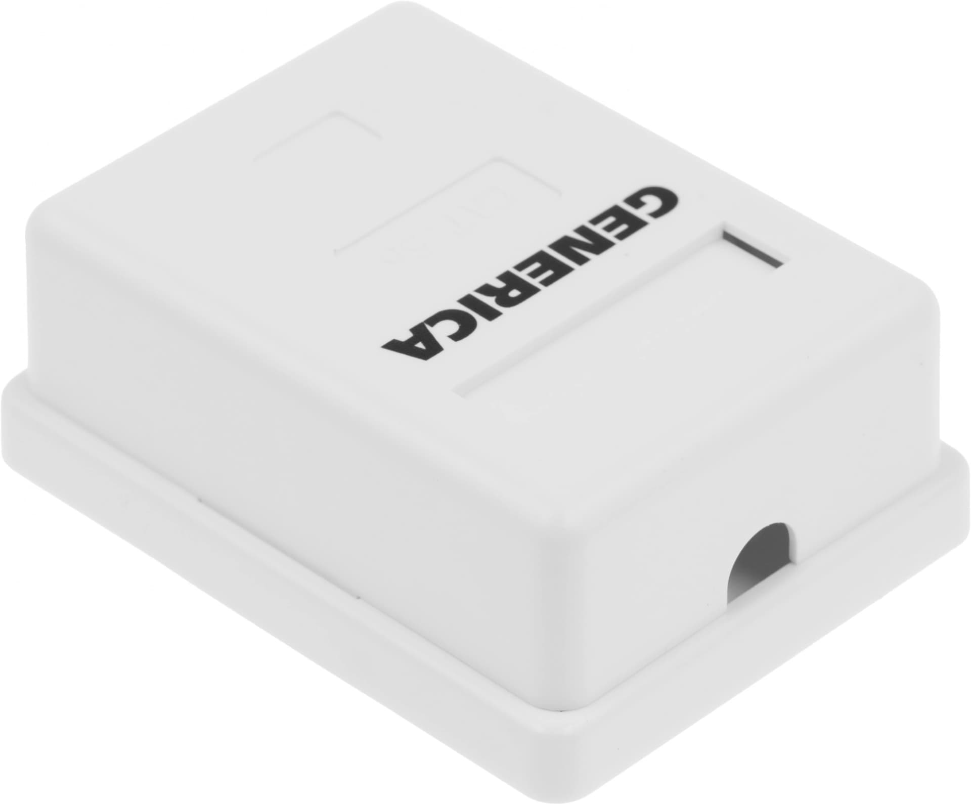 Розетка ITK CS2-1C5EU-12-G настенная 49.2x65.5x25.2мм RJ45 пластик белый - фото 3