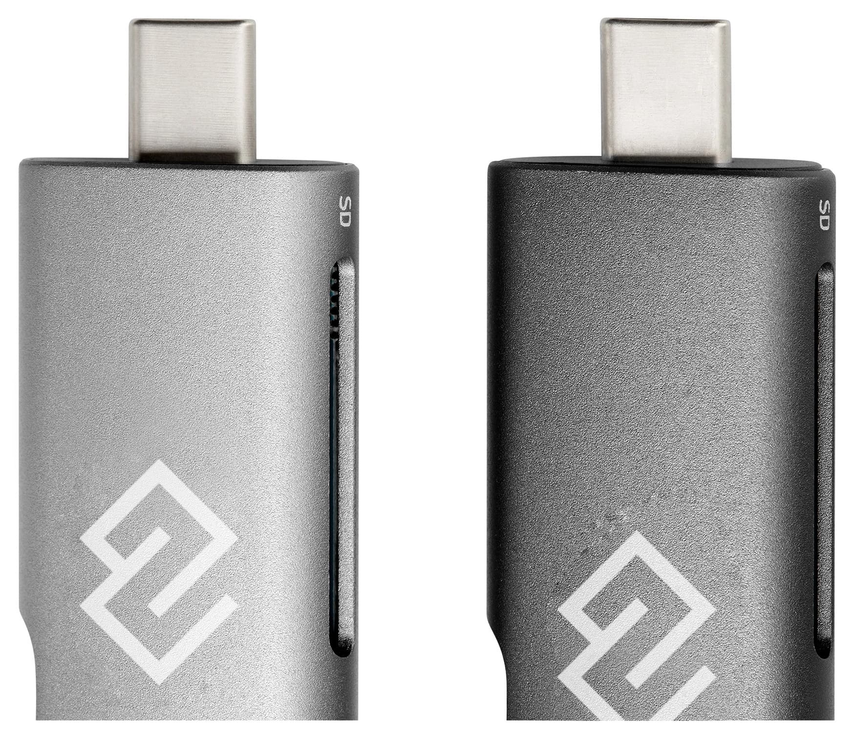 Устройство чтения карт памяти USB 2.0/Type C Digma CR-CU2520-G серый - фото 5